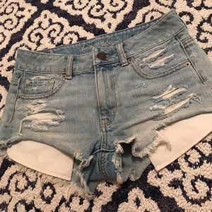 American Eagle Distressed Shorts